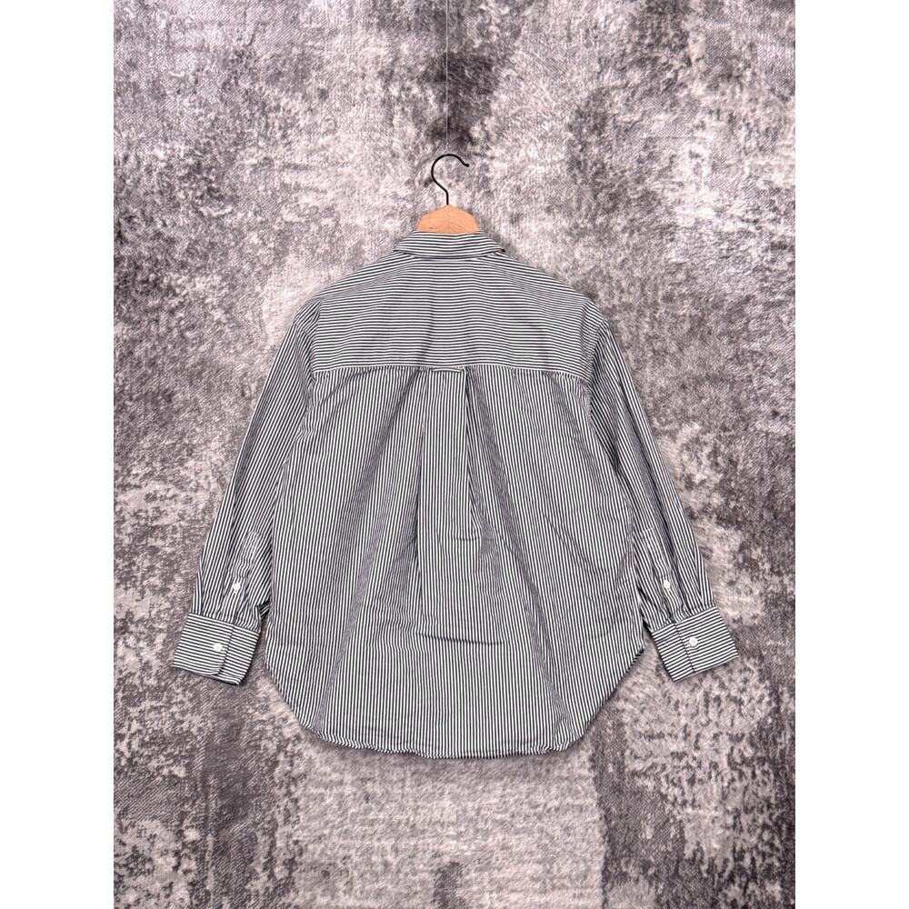 J Crew Etienne Oversized Shirt XXS Womens Oxford Striped Long Sleeve - Picture 3 of 9